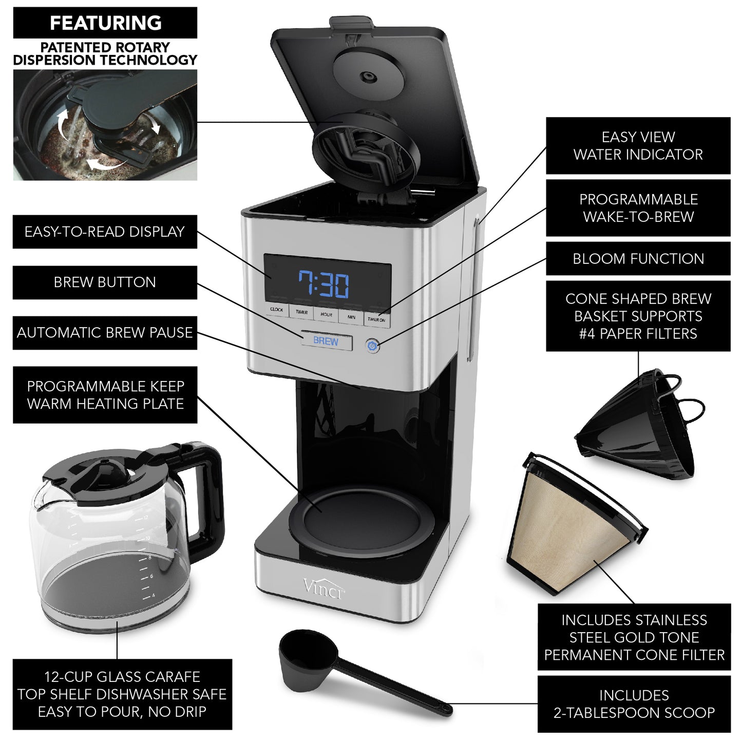 Vinci RDT Elite Coffee Maker