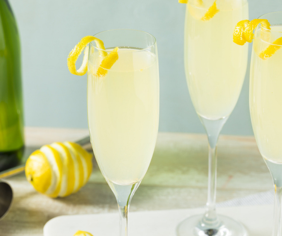 When life gives you lemons why not make a Classic French 75? – Vinci ...