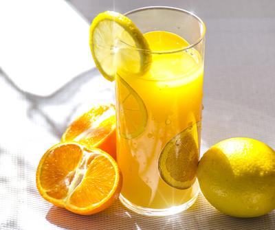 Heat healthy citrus drink