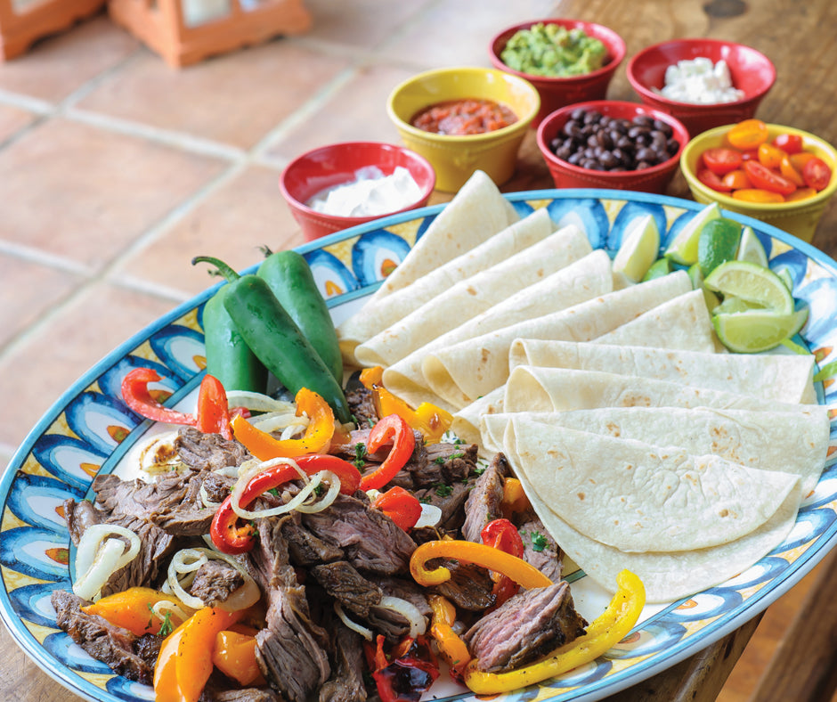 Citrus & Beer Marinated Fajitas