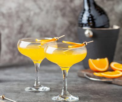 Mrs. Hill's Rum Champagne Punch