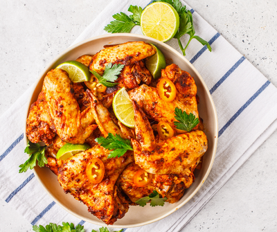 Tequila-Lime Chicken Wings