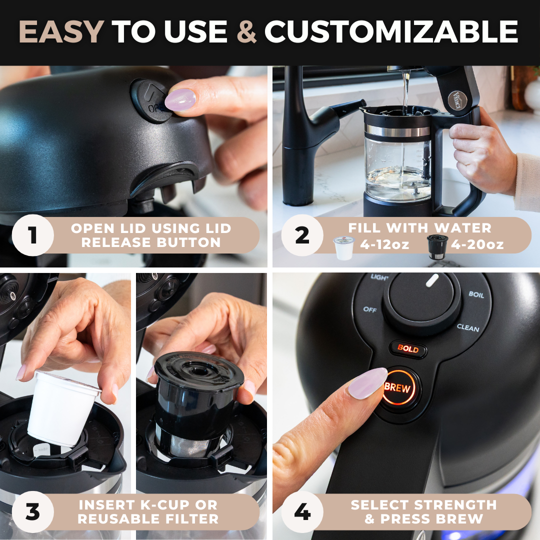 Vinci Micro Café Brewer for K-Cups