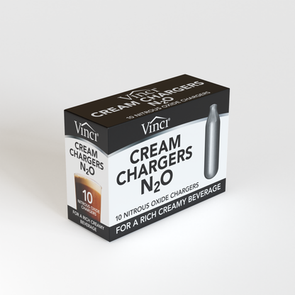 Vinci N20 Cream Chargers for Nitro Cold Brew Coffee