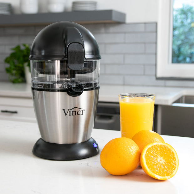 Electric Citrus Juicer Orange Squeezer Lemon Extractor Plastic Automatic  Fresh Fruit Juice Hands Free Presser Juicer Machine